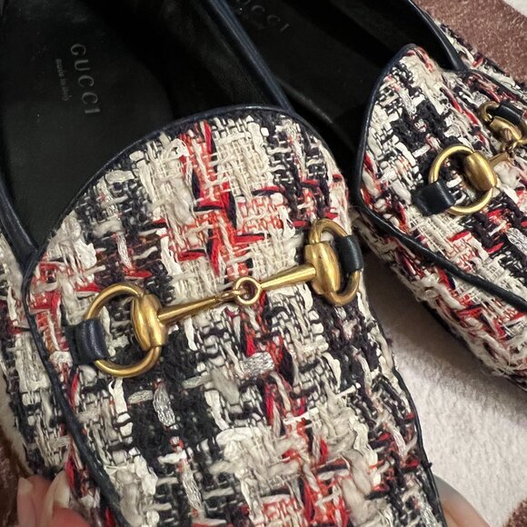 Limited edition Gucci tweed loafer - US wm 8 - Picture 3 of 5